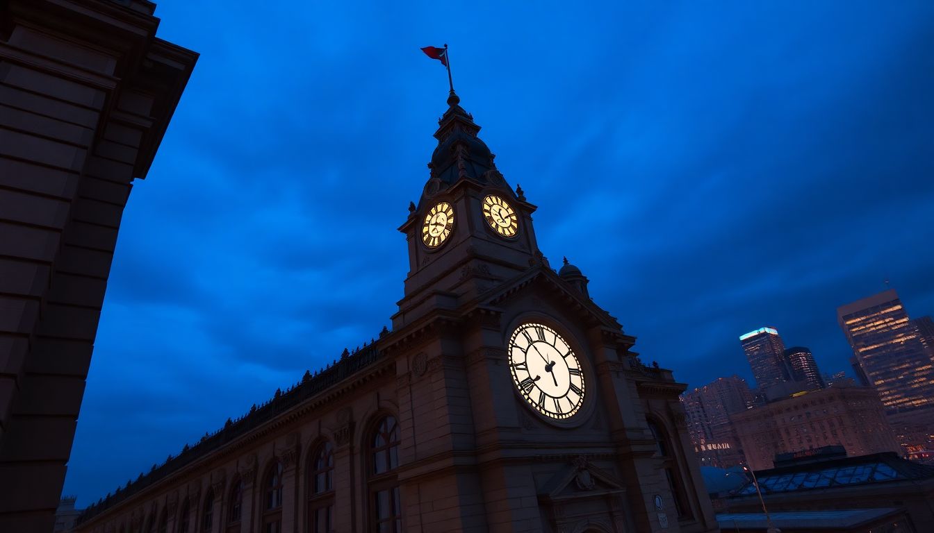 Are the Clockfaces on Minneapolis City...