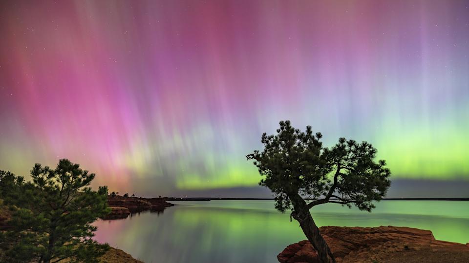 Northern lights may be visible in...