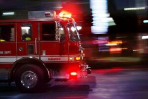 Industrial-grade hydrogen peroxide leak at Baxter...