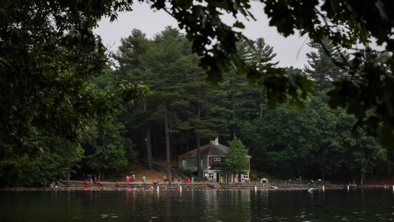Walden Pond beach will be closed...