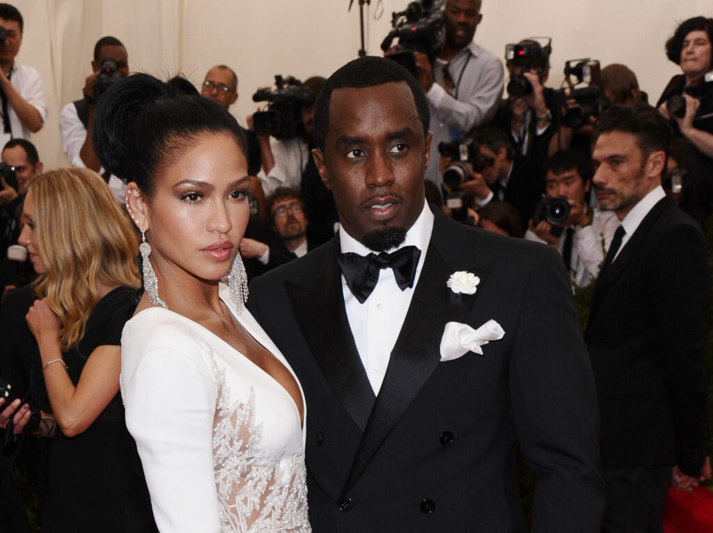 Cassie Ventura and Sean 'Diddy' Combs appear at the Metropolitan Museum of Art's Costume Institute benefit gala celebrating 'China: Through the Looking Glass' on May 4, 2015.