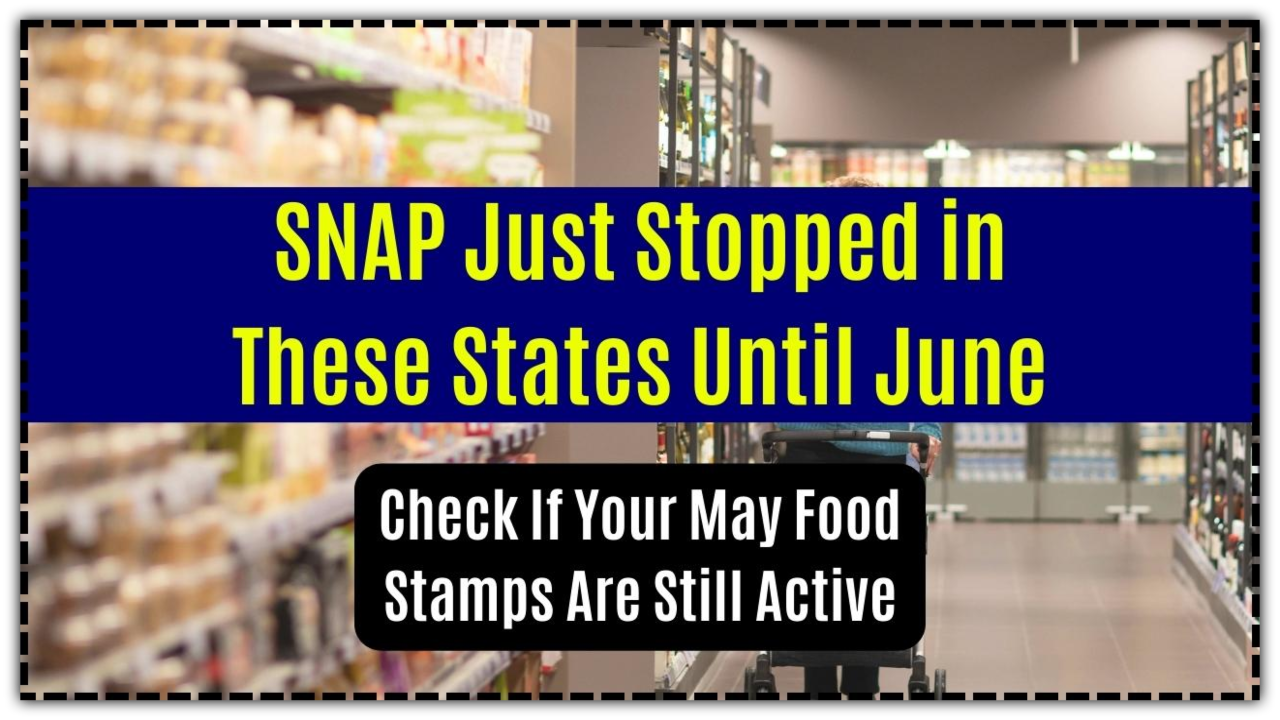 Food Stamps Cut Off Until June?...