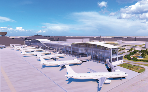 First Miami International Airport terminal expansion since 2007 on runway