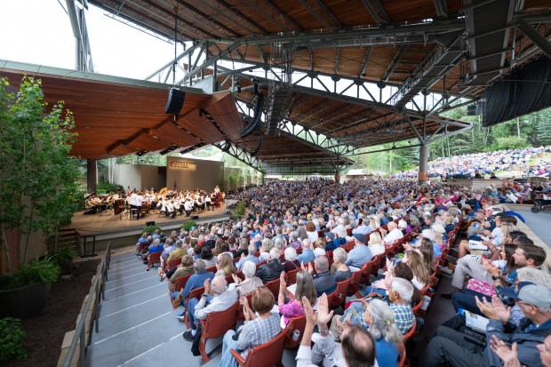 The Gerald R. Ford Amphitheater, home to the Bravo! Vail Music Festival. (Provided by Bravo! Vail Music Festival)