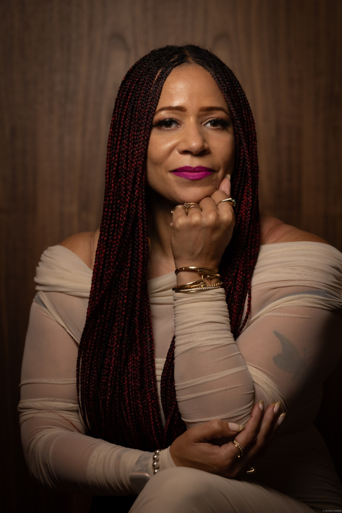 A portrait of Nikole Hannah-Jones