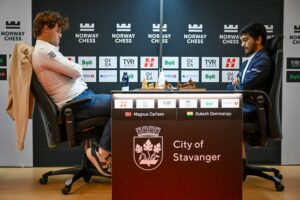 Magnus Carlsen, No. 1 ranked chess...