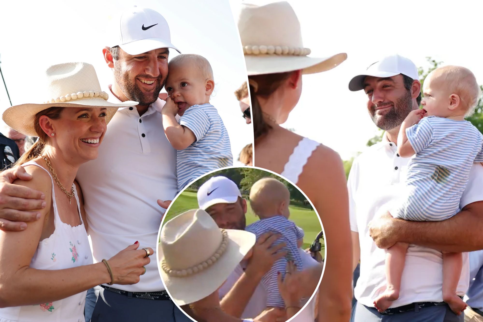 Scottie Scheffler’s infant son has bathroom...