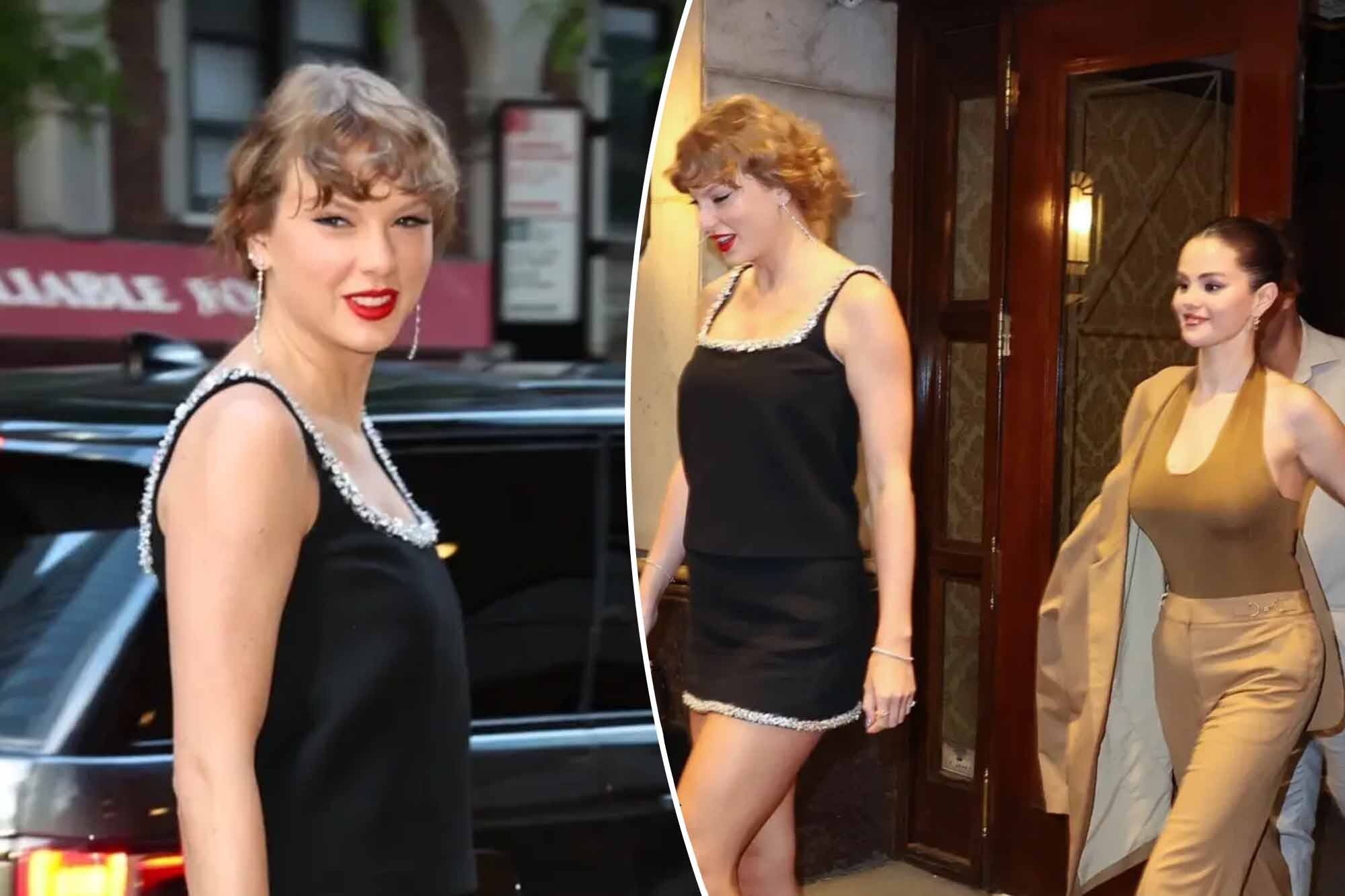 Taylor Swift steps out with Selena...